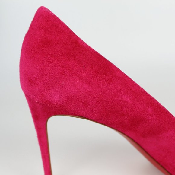 NEW Christian Louboutin Kate Suede Heeled Pump - Picture 10 of 13